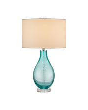 Currey and Company - 6000-1121 - One Light Table Lamp - Mavi - Light Blue-Green / Clear