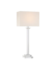 Currey and Company - 6700-0025 - One Light Table Lamp - Odyssey - Clear