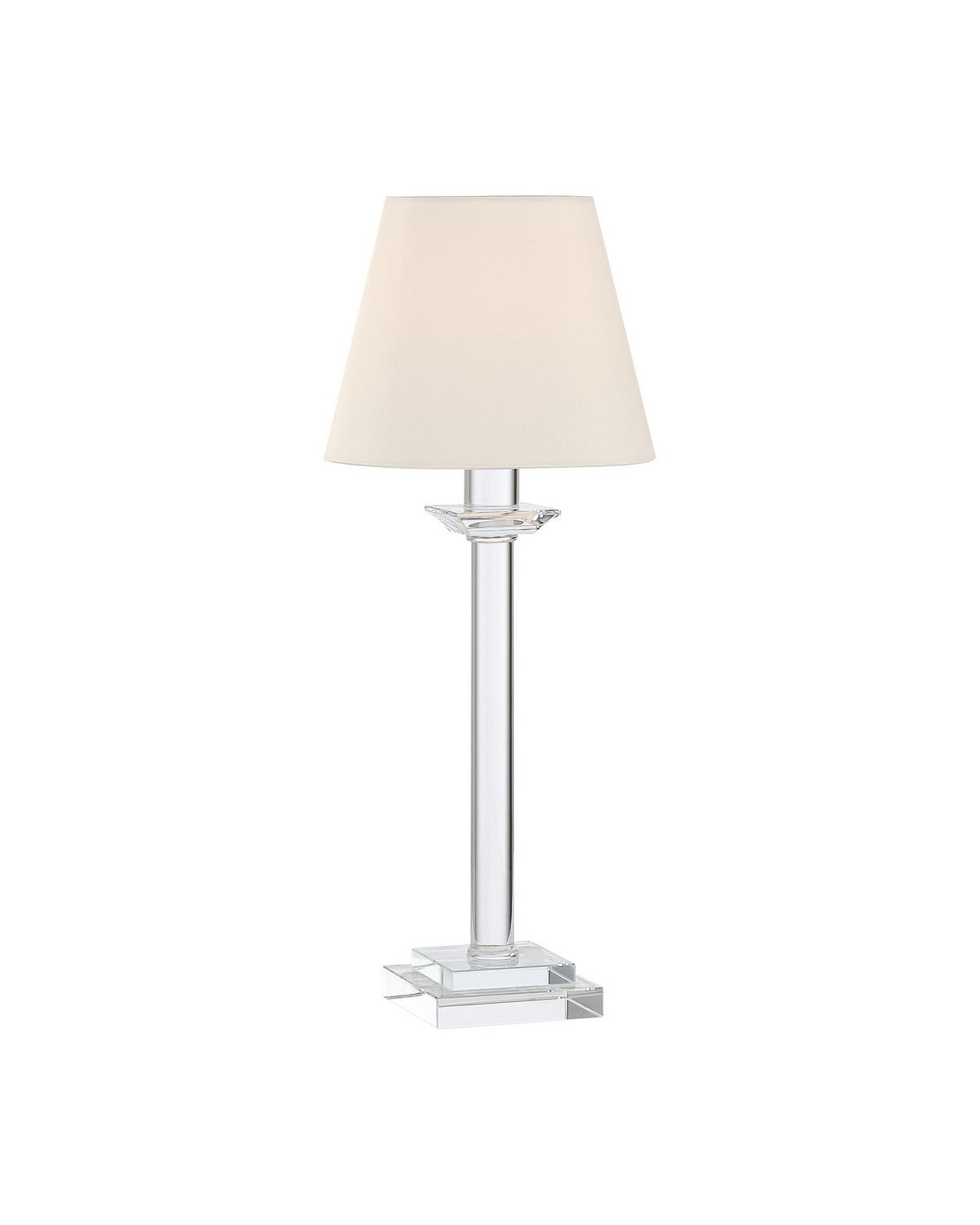 Currey and Company - 6700-0026 - One Light Table Lamp - Homecoming - Clear