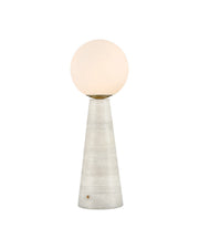 Currey and Company - 6700-0027 - LED Table Lamp - Wayfinder - White / Opaque