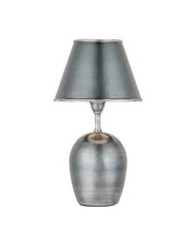 Currey and Company - 6700-0043 - One Light Table Lamp - Volley - Antique Silver
