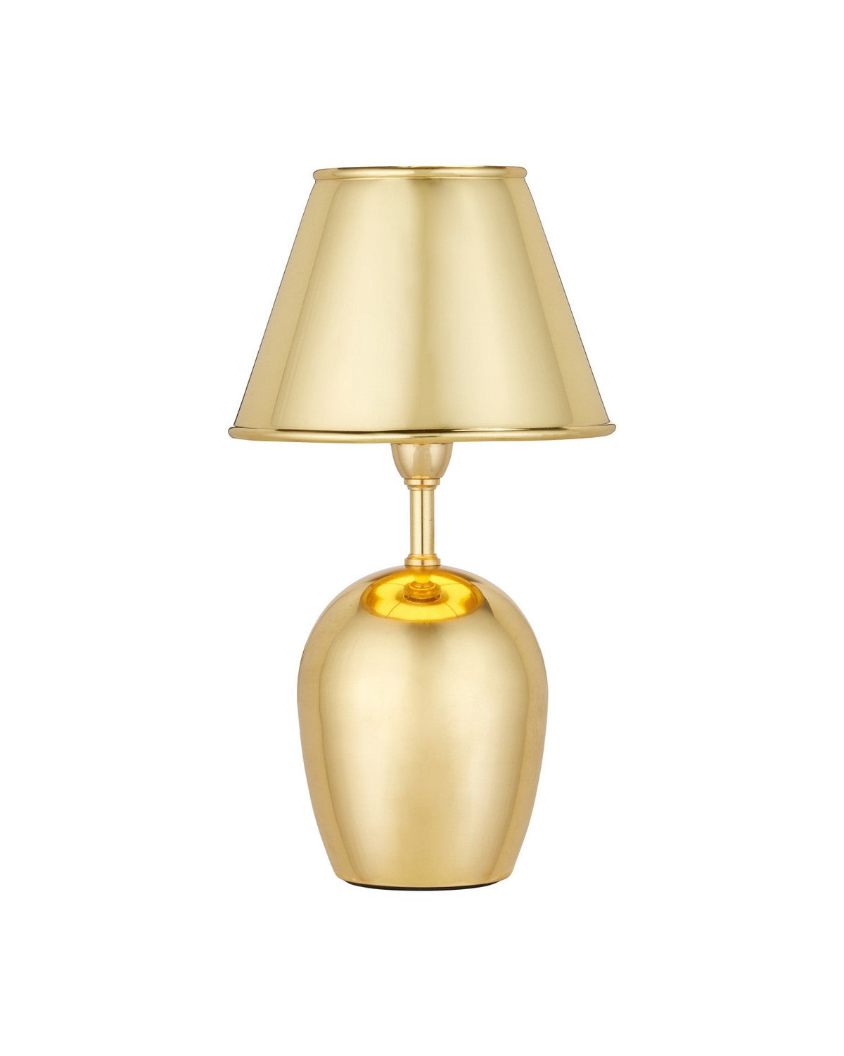 Currey and Company - 6700-0044 - One Light Table Lamp - Volley - Polished Brass
