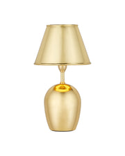 Currey and Company - 6700-0044 - One Light Table Lamp - Volley - Polished Brass