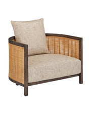 Currey and Company - 7000-1122 - Chair - Celebes - Autumn Toast / Natural