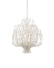 Currey and Company - 9000-1443 - Nine Light Chandelier - Seaward - White Coral