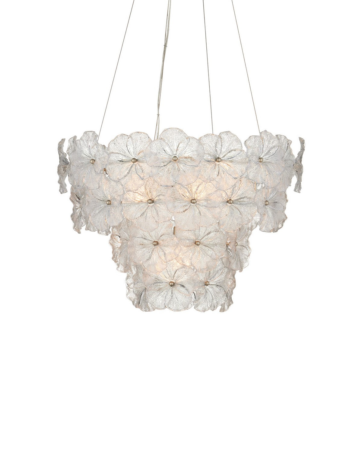 Currey and Company - 9000-1467 - Five Light Chandelier - Mallow - Clear / Champagne