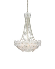 Currey and Company - 9000-1469 - Six Light Chandelier - Mallow - Clear / Champagne