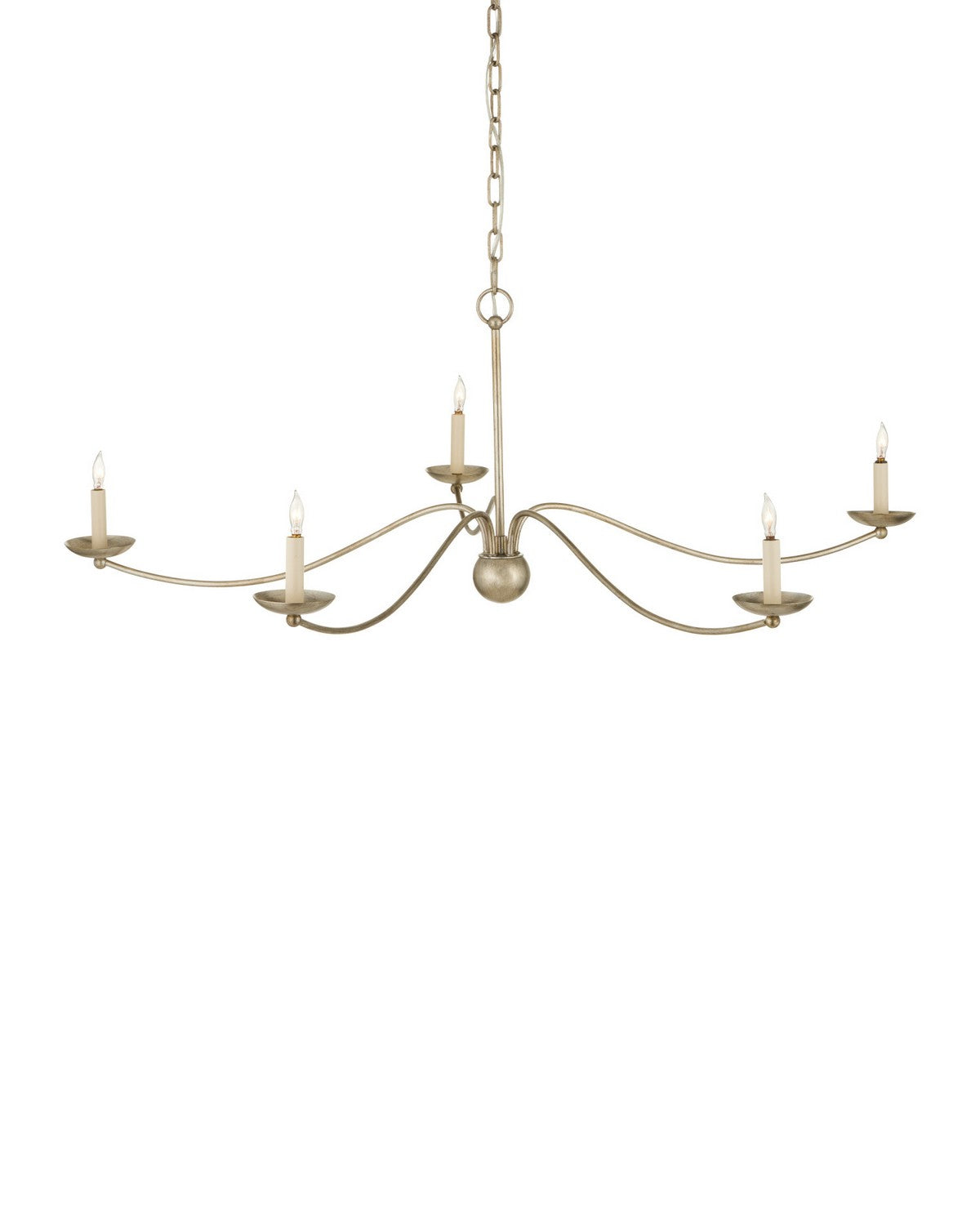Currey and Company - 9000-1486 - Five Light Chandelier - Franz - Champagne