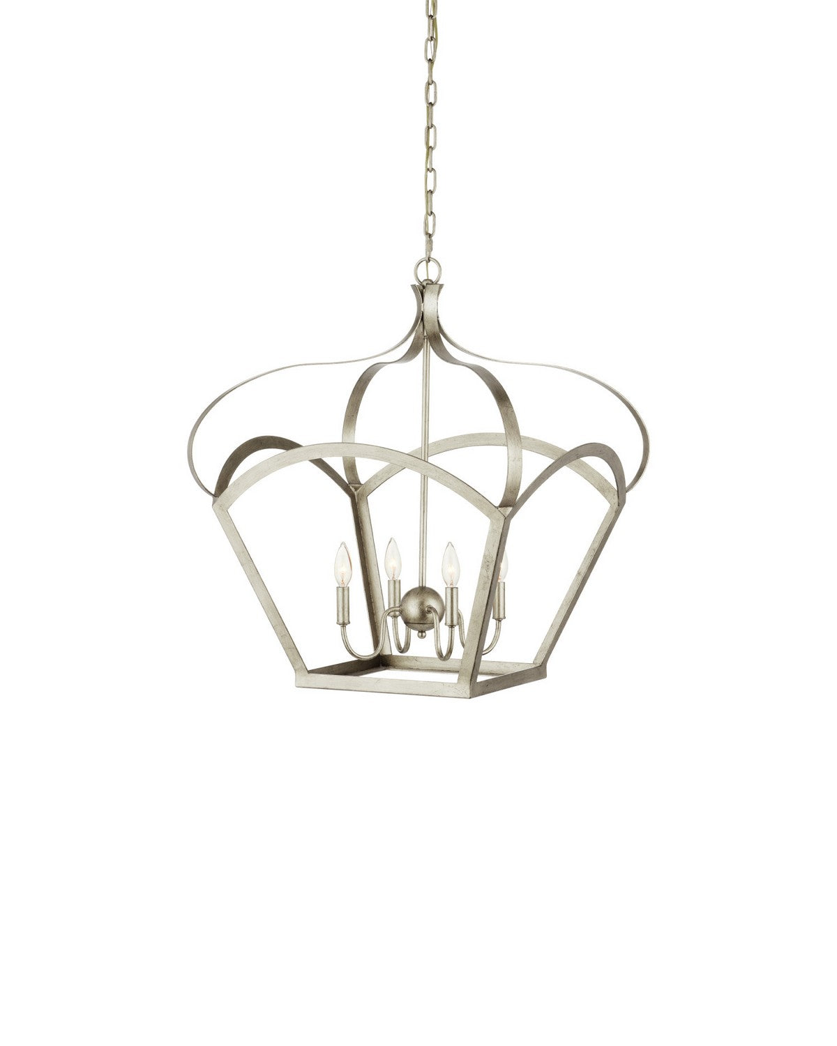 Currey and Company - 9000-1488 - Four Light Lantern - Coronet - Champagne
