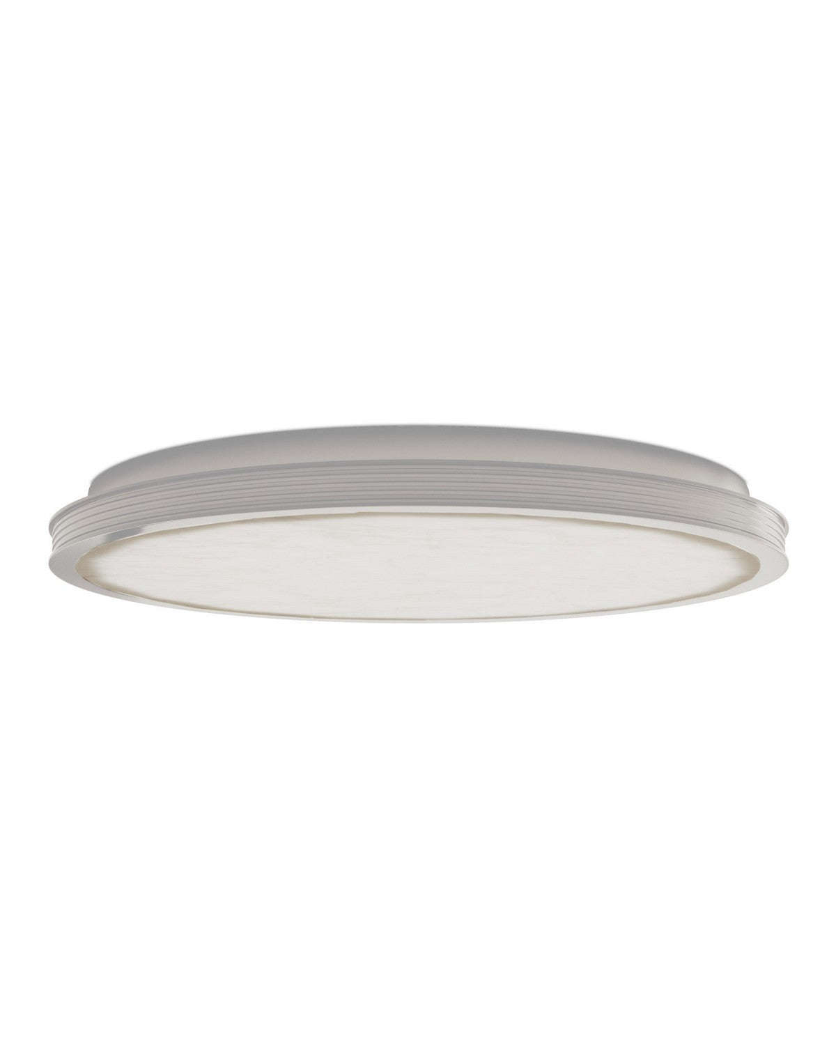 Currey and Company - 9999-0086 - LED Flush Mount - Aydan - Natural / Antique Nickel