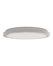 Currey and Company - 9999-0086 - LED Flush Mount - Aydan - Natural / Antique Nickel