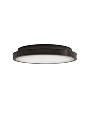 Currey and Company - 9999-0087 - LED Flush Mount - Aydan - Natural / Oil Rubbed Bronze