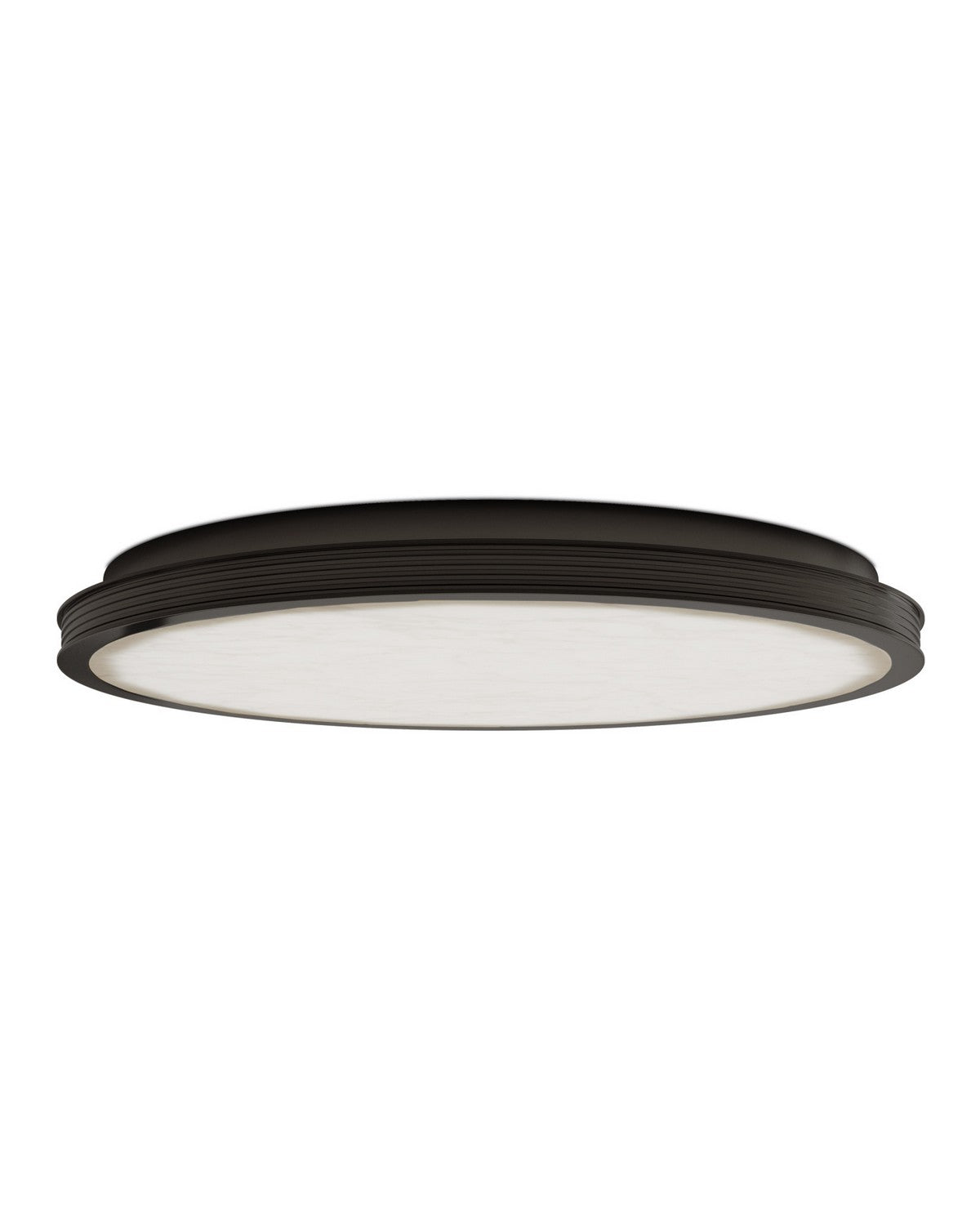 Currey and Company - 9999-0088 - LED Flush Mount - Aydan - Natural / Oil Rubbed Bronze