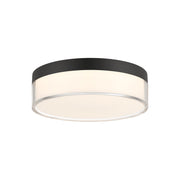 Savoy House - 6-4444-7-BK - LED Flush Mount - Clarion - Black