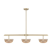 Savoy House - 1-1250-3-127 - LED Linear Chandelier - Hubbard - Noble Brass