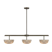 Savoy House - 1-1250-3-15 - LED Linear Chandelier - Hubbard - Mediterranean Bronze