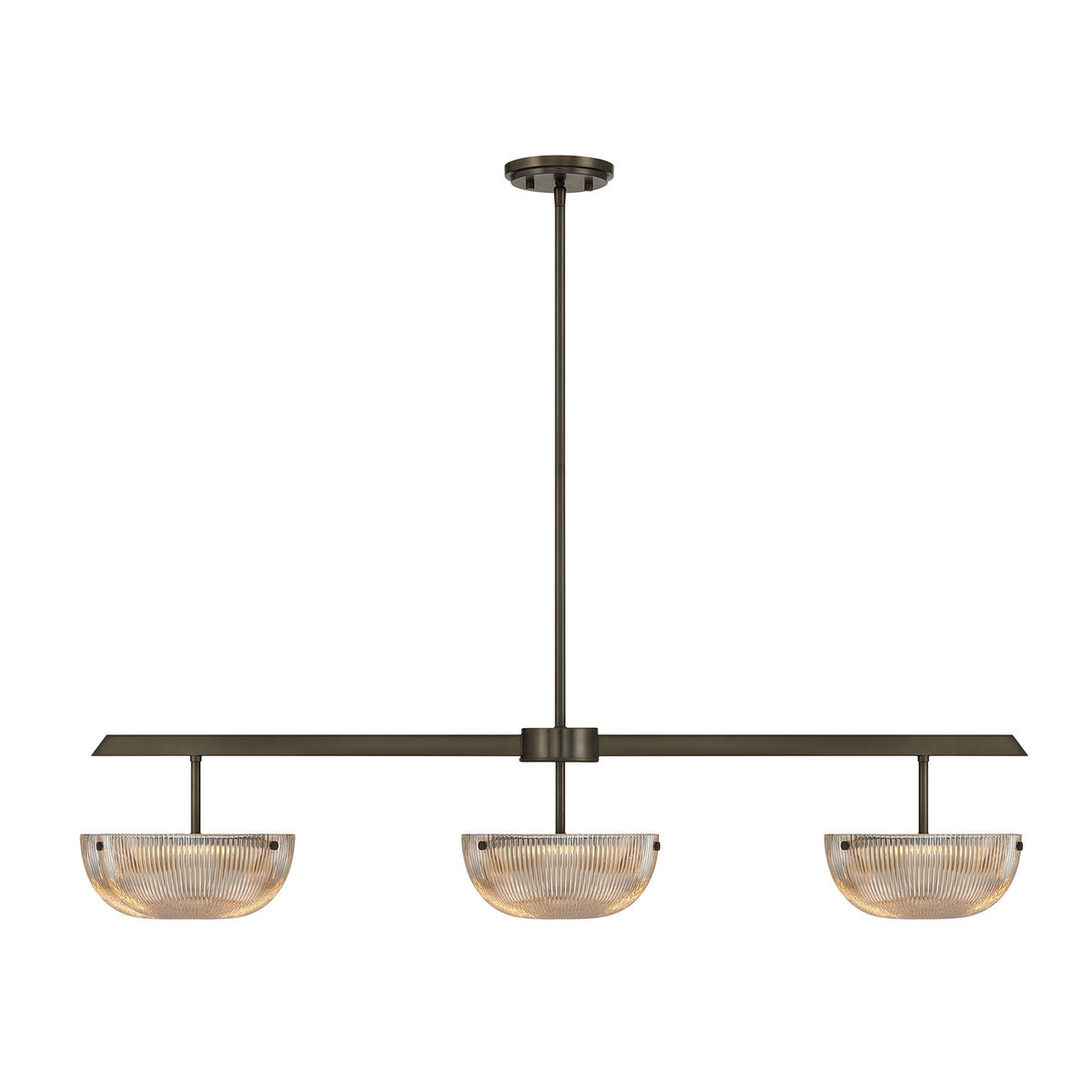 Savoy House - 1-1250-3-15 - LED Linear Chandelier - Hubbard - Mediterranean Bronze