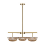 Savoy House - 1-1251-3-127 - LED Chandelier - Hubbard - Noble Brass