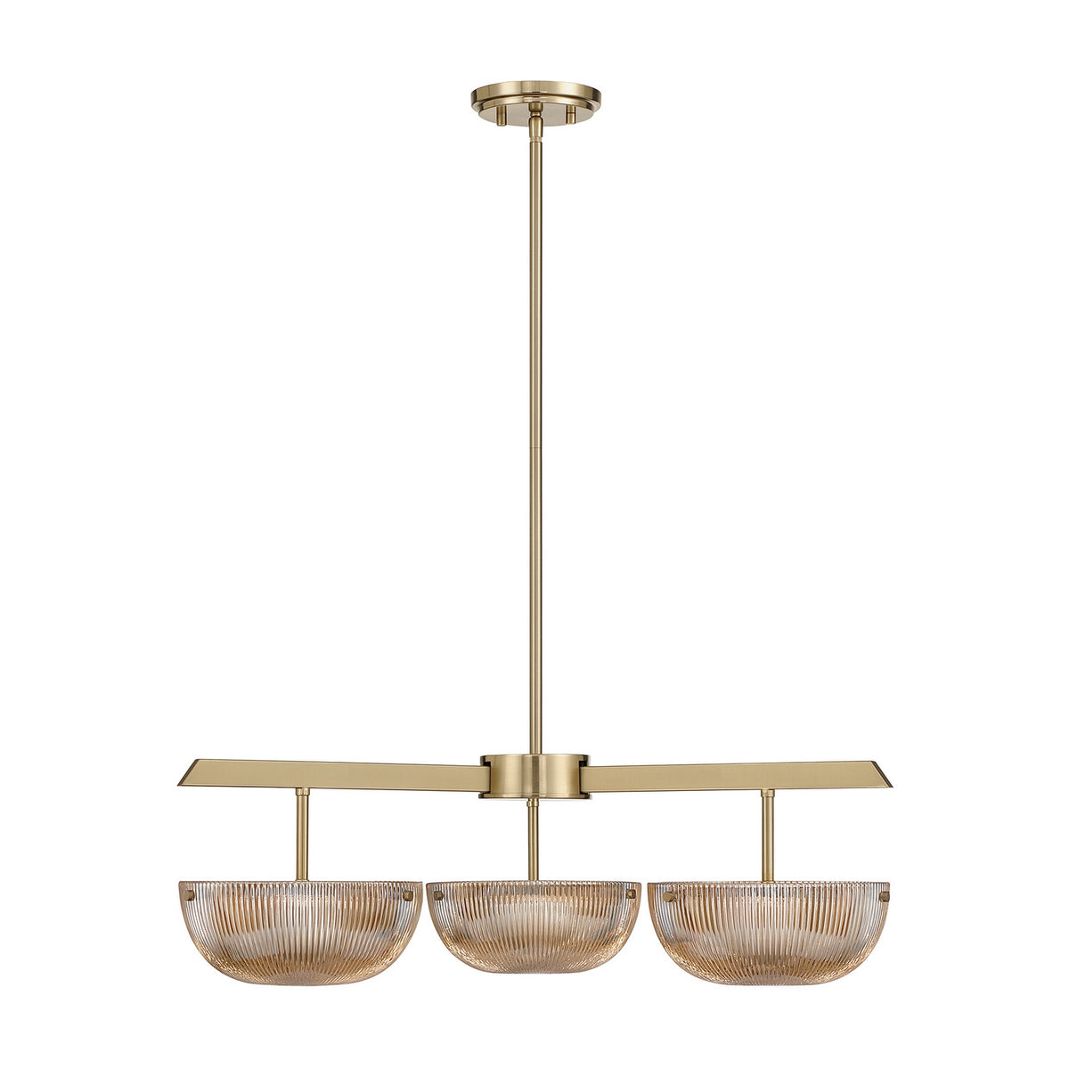 Savoy House - 1-1251-3-127 - LED Chandelier - Hubbard - Noble Brass