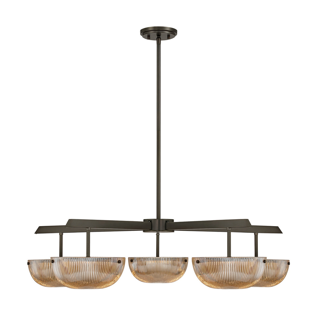 Savoy House - 1-1252-5-15 - LED Chandelier - Hubbard - Mediterranean Bronze