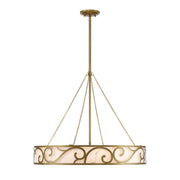 Savoy House - 1-1269-8-339 - Eight Light Chandelier - Halstead - Antique Patina