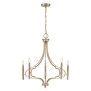 Savoy House - 1-5999-5-127 - Five Light Chandelier - Woodlawn - Noble Brass