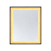 Savoy House - 2-1242-30X36 - LED Mirror - Corvalis - Sand Black and Gold Leaf