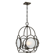 Savoy House - 3-4699-4-15 - Four Light Pendant - Damen - Mediterranean Bronze
