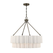 Savoy House - 7-1999-4-15 - Four Light Pendant - Tucker - Mediterranean Bronze