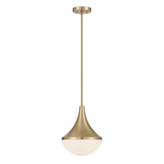 Savoy House - 7-2777-1-127 - One Light Pendant - Ogdon - Noble Brass