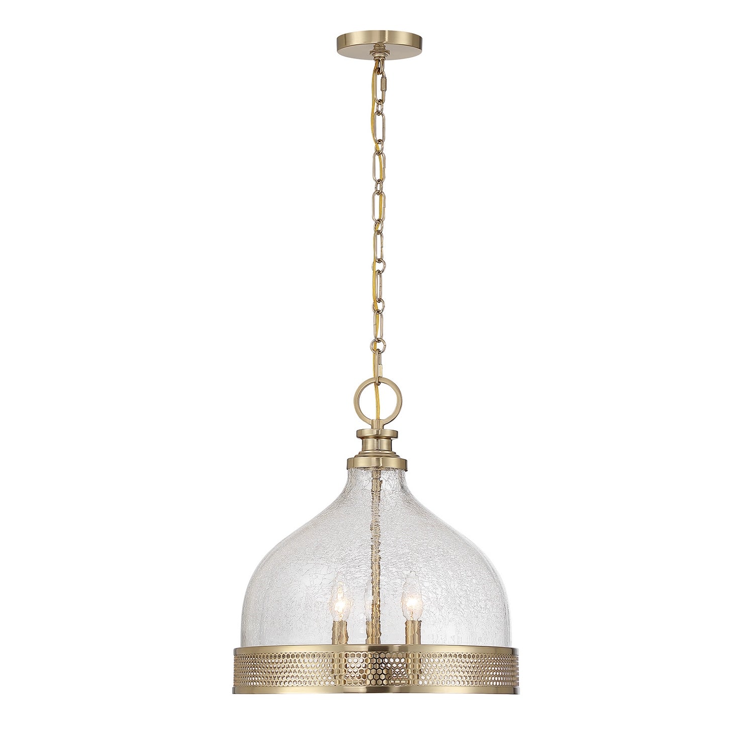 Savoy House - 7-3699-3-127 - Three Light Pendant - Stern - Noble Brass