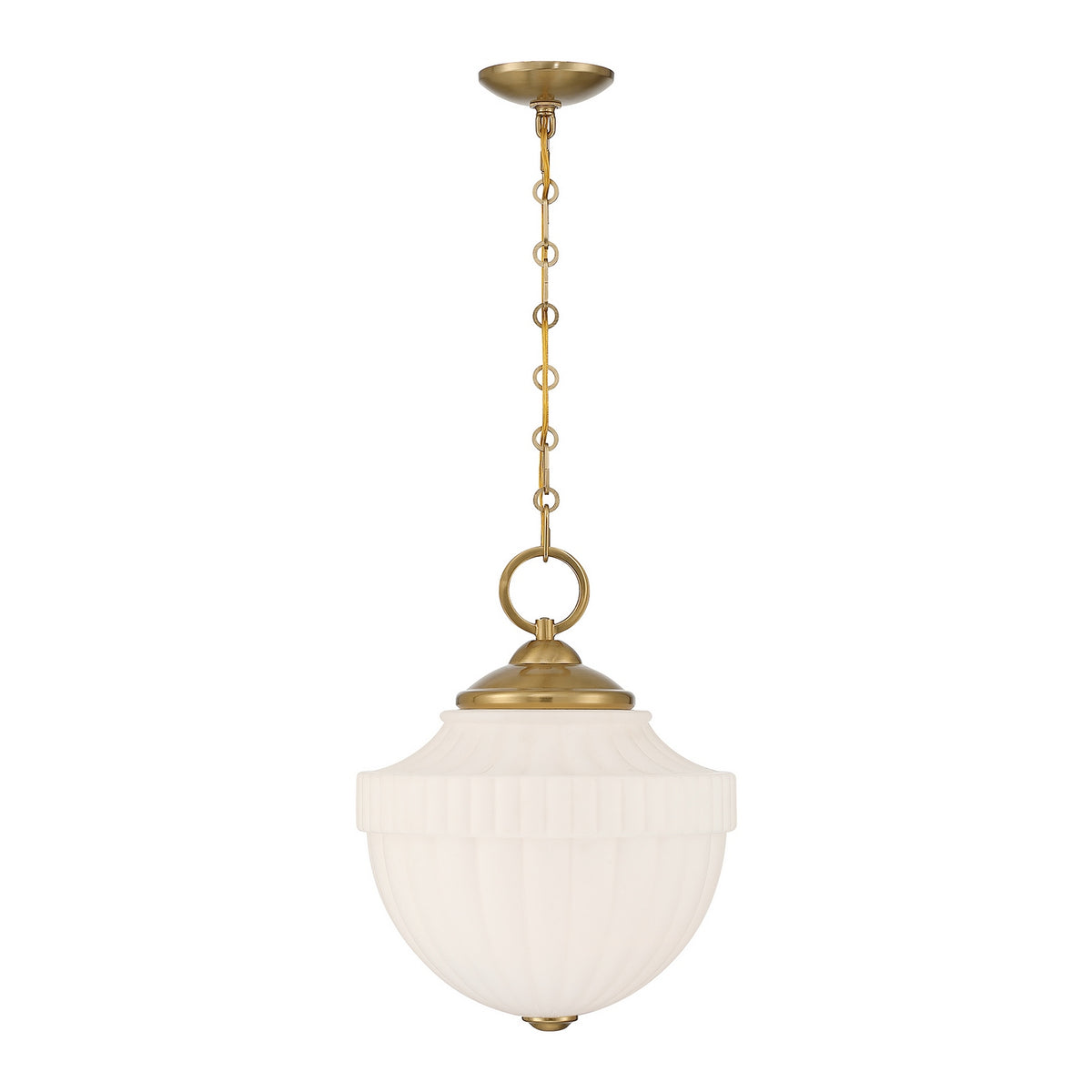 Savoy House - 7-6999-1-322 - One Light Pendant - Montrose - Warm Brass