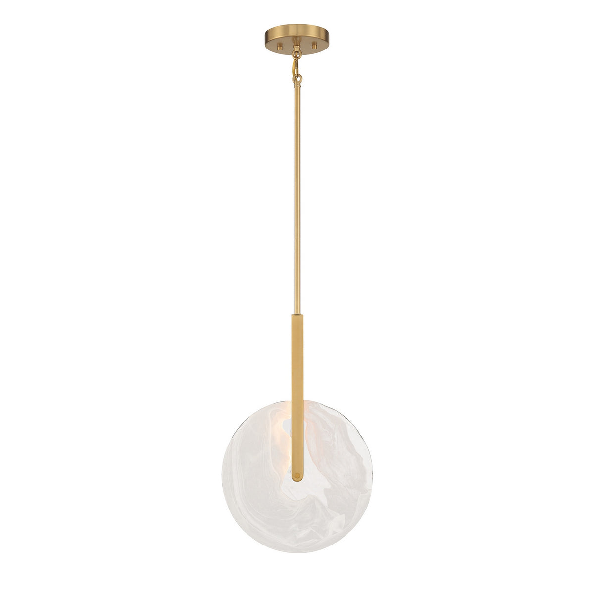 Savoy House - 7-9307-1-322 - LED Pendant - Ainslie - Warm Brass