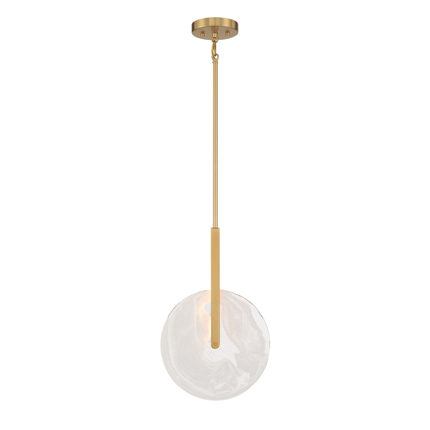 Savoy House - 7-9307-1-322 - LED Pendant - Ainslie - Warm Brass