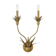 Savoy House - 9-1262-2-339 - Two Light Wall Sconce - Strathmore - Antique Patina