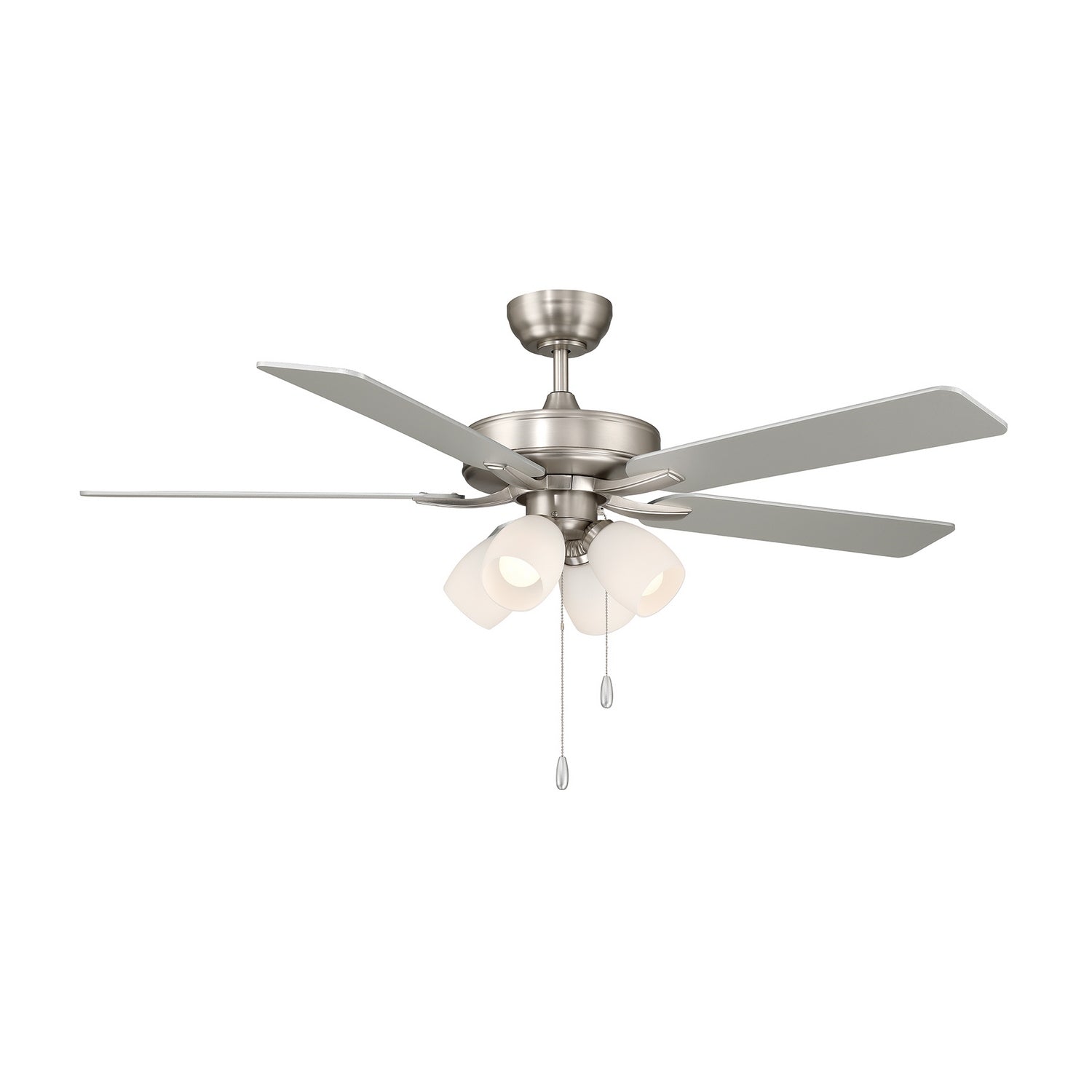 Meridian - M2035BNRV - 52" Ceiling Fan - Brushed Nickel