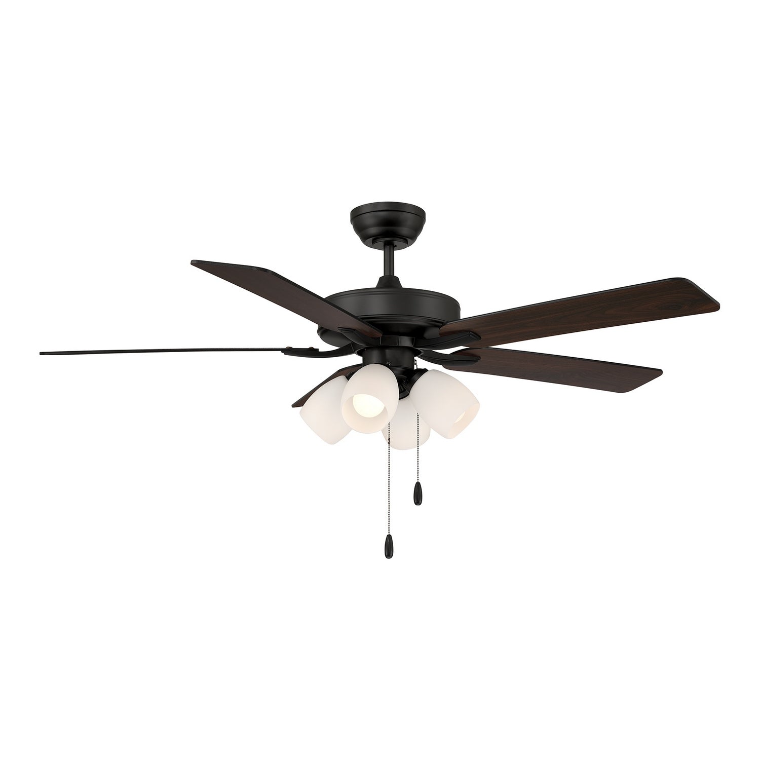 Meridian - M2035MBKRV - 52" Ceiling Fan - Matte Black