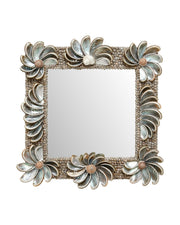 Currey and Company - 1000-0175 - Mirror - Halcyon - Natural / Silver