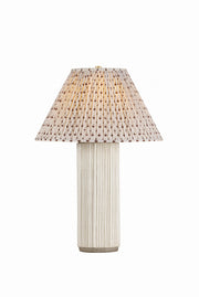 Hudson Valley - L5431-AGB/CFI-P202 - One Light Table Lamp - Crestwood - Aged Brass