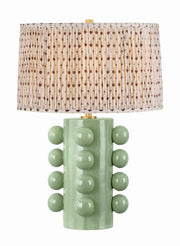 Hudson Valley - L9126-AGB/CMC-P102 - One Light Table Lamp - Roselle - Aged Brass