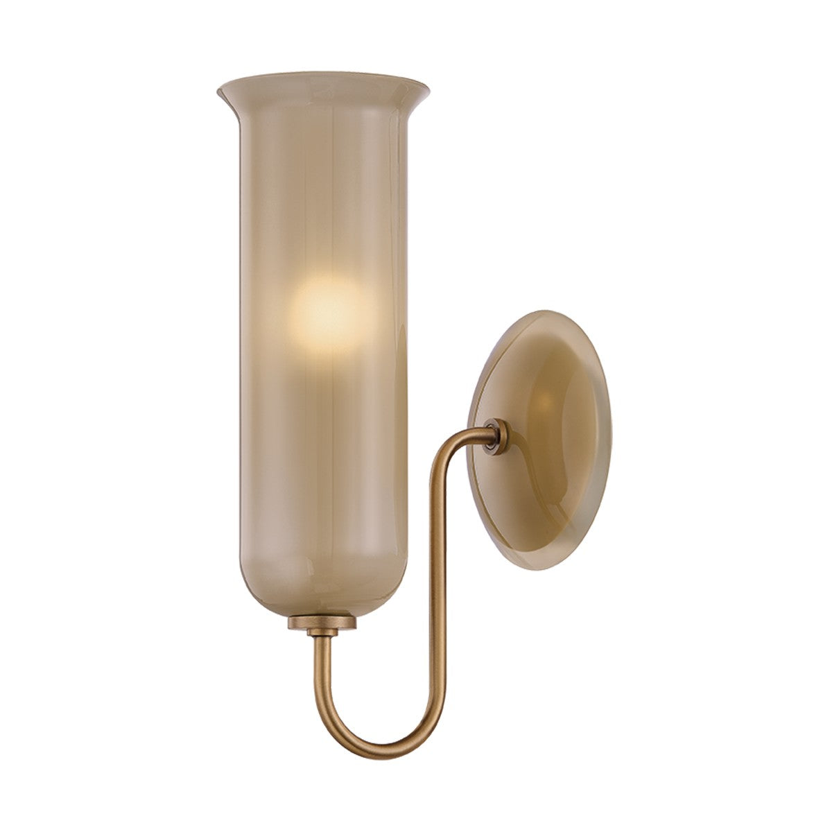 Mitzi - H1165101-PBR - One Light Wall Sconce - Alessandra - Patina Brass