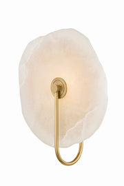 Mitzi - H1167101-AGB - One Light Wall Sconce - Sariah - Aged Brass