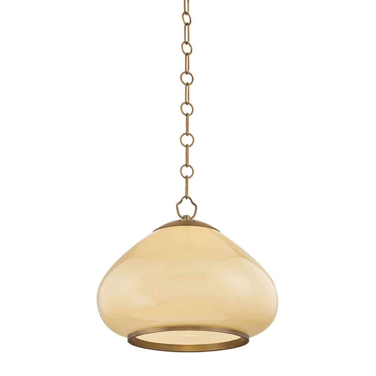 Mitzi - H1169701L-PBR - One Light Pendant - Maliah - Patina Brass