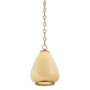 Mitzi - H1169701S-PBR - One Light Pendant - Maliah - Patina Brass