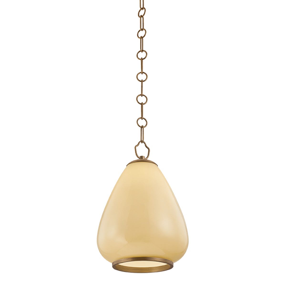 Mitzi - H1169701S-PBR - One Light Pendant - Maliah - Patina Brass