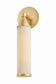 Mitzi - H1184101-AGB - One Light Wall Sconce - Zinnia - Aged Brass