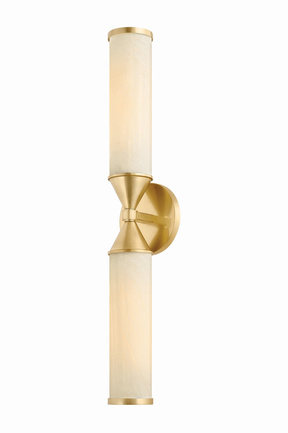 Mitzi - H1184102-AGB - Two Light Wall Sconce - Zinnia - Aged Brass