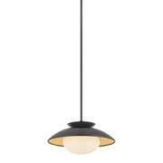 Mitzi - H368701S-BK/GL - One Light Pendant - Cadence - Black