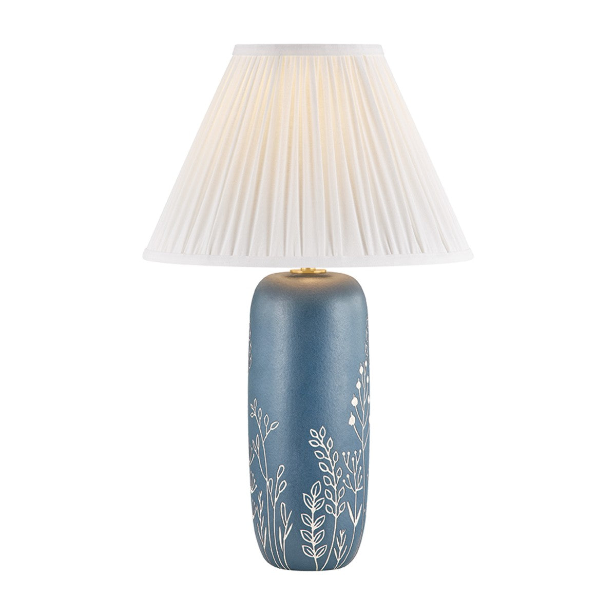 Mitzi - HL1206201-AGB/CBL - One Light Table Lamp - Etta - Aged Brass
