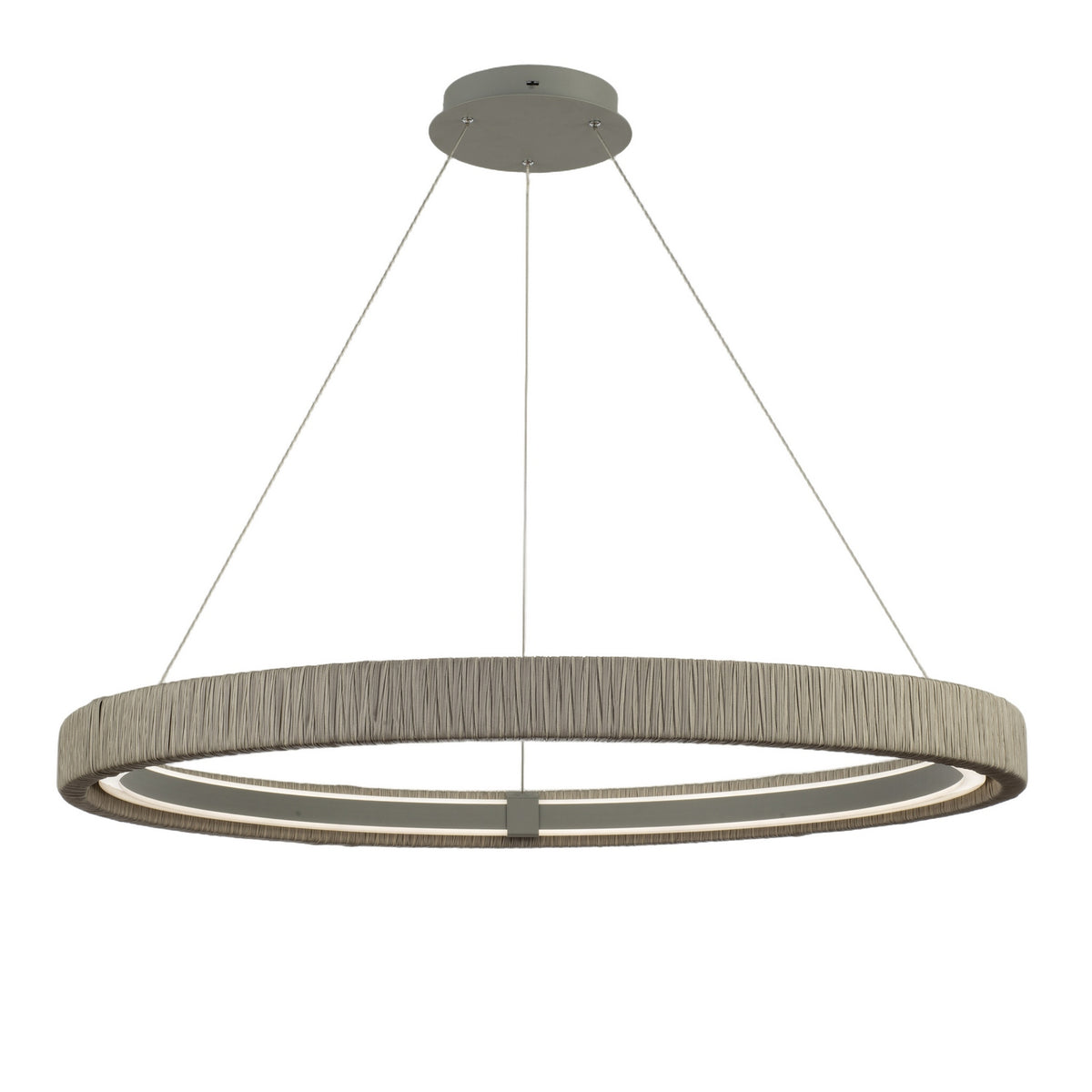 ET2 - E22963-GY - LED Pendant - Kaia - Gray